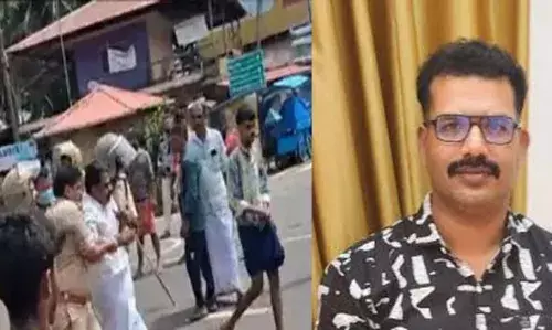 നിങ്ങള് നല്കിയ അടിക്ക് തിരിച്ചടി നല്കും; പൊലീസ് ഉദ്യോഗസ്ഥര്ക്കെതിരെ സി.പി.എം ഏരിയാ സെക്രട്ടറിയുടെ ഭീഷണി പ്രസംഗം നിങ്ങള് നല്കിയ അടിക്ക് തിരിച്ചടി നല്കും; പൊലീസ് ഉദ്യോഗസ്ഥര്ക്കെതിരെ സി.പി.എം ഏരിയാ സെക്രട്ടറിയുടെ ഭീഷണി പ്രസംഗം