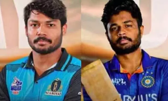 കേരള ക്രിക്കറ്റ് ലീഗില്‍ കൊച്ചി ബ്ലൂ ടൈഗേഴ്‌സ് ടീമിനെ സാംസണ്‍ ബ്രദേഴ്‌സ് നയിക്കും
