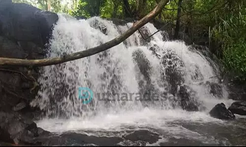 സഞ്ചാരികളുടെ മനം കവര്ന്ന് ജയപുരം വെള്ളച്ചാട്ടം സഞ്ചാരികളുടെ മനം കവര്ന്ന് ജയപുരം വെള്ളച്ചാട്ടം