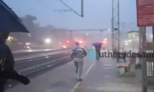 ദുരിതപ്പെയ്ത്ത്..! ജില്ലയില്‍ കനത്ത മഴ തുടരുന്നു; കുളങ്ങാട്ട് മലയില്‍ വിള്ളല്‍