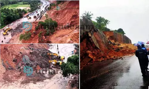 ആശങ്ക കൂട്ടി കനത്ത മഴ ; മണ്ണിടിച്ചില്‍ ഭീഷണിയില്‍ ജില്ലയിലെ നാല് കുന്നുകള്‍