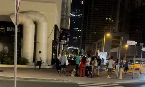 ദുബായ് മറീനയിലെ ബഹുനില റെസിഡന്‍ഷ്യല്‍ ടവറില്‍ തീപിടുത്തം; ആളപായമില്ല