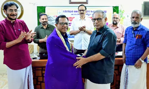 സീനിയര് ജേര്ണലിസ്റ്റ്സ് ഫോറം  സായാഹ്ന മാധ്യമ സംഗമം നടത്തി സീനിയര് ജേര്ണലിസ്റ്റ്സ് ഫോറം  സായാഹ്ന മാധ്യമ സംഗമം നടത്തി