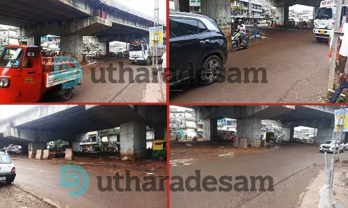 വാര്ത്ത ഫലം കണ്ടു; ചെര്ക്കള എന്.എച്ച് സര്വീസ് റോഡിന് ശാപമോക്ഷം; കുഴികള് നികത്തി ടാര് ചെയ്തു വാര്ത്ത ഫലം കണ്ടു; ചെര്ക്കള എന്.എച്ച് സര്വീസ് റോഡിന് ശാപമോക്ഷം; കുഴികള് നികത്തി ടാര് ചെയ്തു