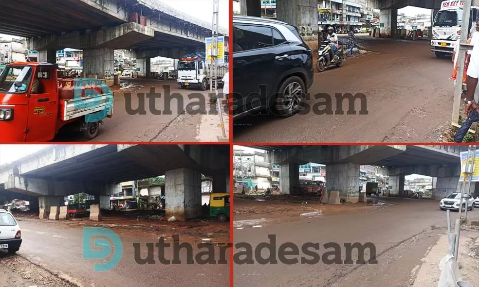 വാര്‍ത്ത ഫലം കണ്ടു; ചെര്‍ക്കള എന്‍.എച്ച് സര്‍വീസ് റോഡിന് ശാപമോക്ഷം; കുഴികള്‍ നികത്തി ടാര്‍ ചെയ്തു