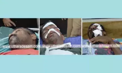 കല്ലങ്കൈയില്‍ മല്‍സ്യതൊഴിലാളികള്‍ സഞ്ചരിച്ച പിക്കപ്പ് വാന്‍ മറിഞ്ഞു; 14 പേര്‍ക്ക് പരിക്ക്