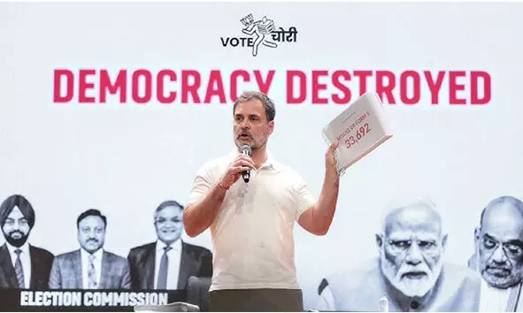വോട്ടുകൊള്ളയും ജനാധിപത്യവും
