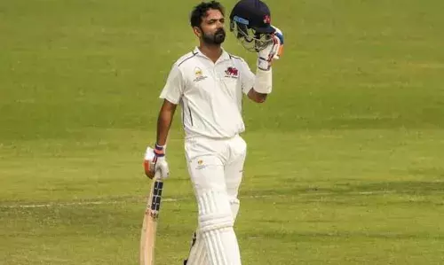 രഞ്ജി ട്രോഫി സീസണിന് തൊട്ടുമുമ്പ് മുംബൈ ക്യാപ്റ്റന് സ്ഥാനം രാജിവച്ച് അജിങ്ക്യ രഹാനെ രഞ്ജി ട്രോഫി സീസണിന് തൊട്ടുമുമ്പ് മുംബൈ ക്യാപ്റ്റന് സ്ഥാനം രാജിവച്ച് അജിങ്ക്യ രഹാനെ