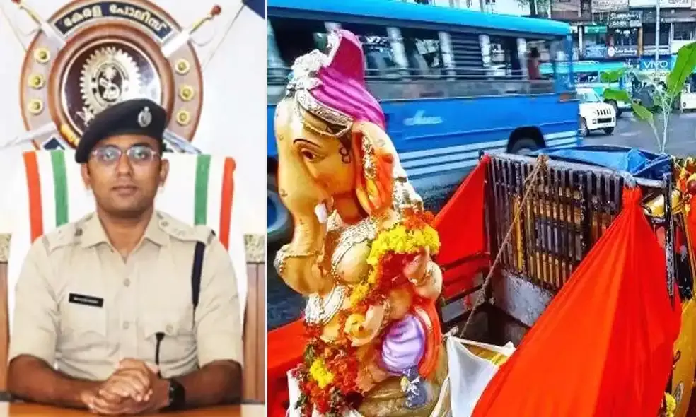 ഗണേശോത്സവം; പൊതുഗതാഗതം തടസ്സപ്പെടുത്താതെ ഘോഷയാത്രകള്‍ ക്രമീകരിക്കണം; പൊലീസ് നിര്‍ദ്ദേശം