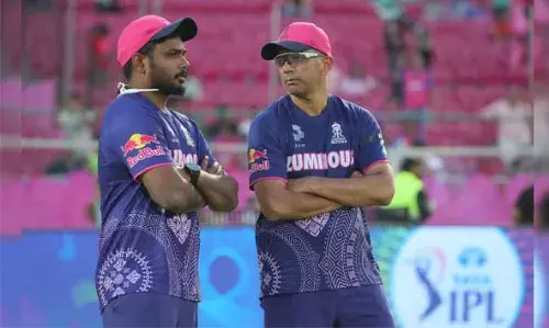 രാഹുല് ദ്രാവിഡിന്റെ രാജി സഞ്ജു സാംസണിന് തിരിച്ചടിയാകുമോ? നായകസ്ഥാനം നഷ്ടമായേക്കുമെന്ന് റിപ്പോര്ട്ട് രാഹുല് ദ്രാവിഡിന്റെ രാജി സഞ്ജു സാംസണിന് തിരിച്ചടിയാകുമോ? നായകസ്ഥാനം നഷ്ടമായേക്കുമെന്ന് റിപ്പോര്ട്ട്