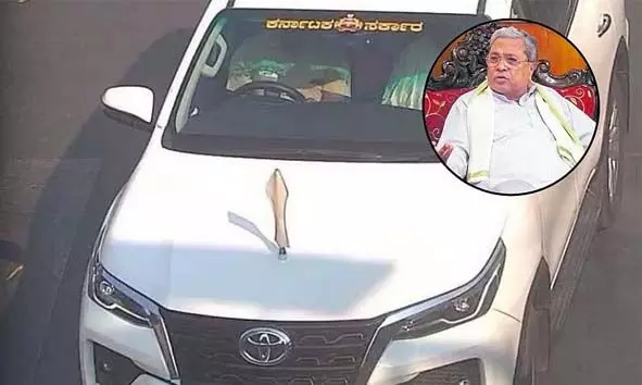 സീറ്റ് ബെല്‍റ്റ് ധരിക്കാത്തതിനും അമിതവേഗതയ്ക്കും 7 നോട്ടീസുകള്‍; 2500 രൂപ പിഴ അടച്ച് മുഖ്യമന്ത്രി സിദ്ധരാമയ്യ