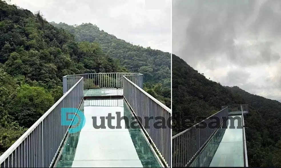റാണിപുരം ഗ്ലാസ് ബ്രിഡ്ജ് നാളെ തുറക്കും; ഉത്തര മലബാറിലെ ആദ്യ ഗ്ലാസ് ബ്രിഡ്ജ്