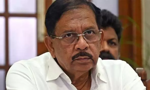 റാണി അബ്ബക്കയ്ക്ക് ആദരാഞ്ജലി അര്പ്പിക്കുക മാത്രമാണ് ചെയ്തത്: എബിവിപി പരിപാടിയില് പങ്കെടുത്തിട്ടില്ലെന്ന് കര്ണാടക മന്ത്രി പരമേശ്വര റാണി അബ്ബക്കയ്ക്ക് ആദരാഞ്ജലി അര്പ്പിക്കുക മാത്രമാണ് ചെയ്തത്: എബിവിപി പരിപാടിയില് പങ്കെടുത്തിട്ടില്ലെന്ന് കര്ണാടക മന്ത്രി പരമേശ്വര
