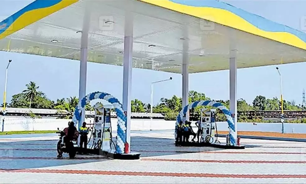 കെ.സി.സി.പി.എല്‍ ന്റെ ജില്ലയിലെ ആദ്യ പെട്രോള്‍ പമ്പ് കരിന്തളത്ത്; 27ന് തുറക്കും
