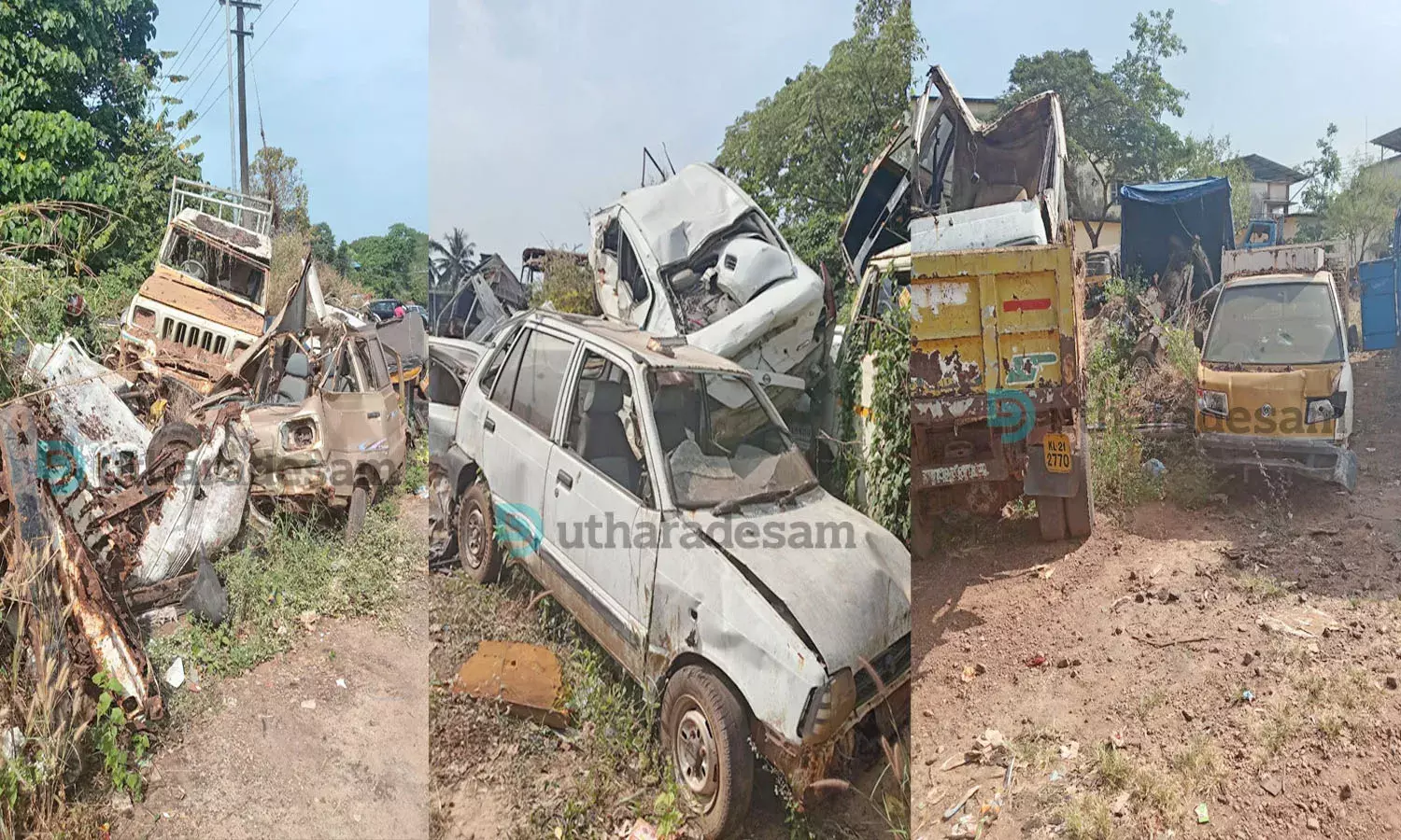 ഒടുവില്‍ പൊലീസ് സ്റ്റേഷന്‍ പറമ്പുകള്‍ ക്ലീനാവുന്നു: പിടിച്ചെടുത്ത വാഹനങ്ങള്‍ ലേലം ചെയ്യും