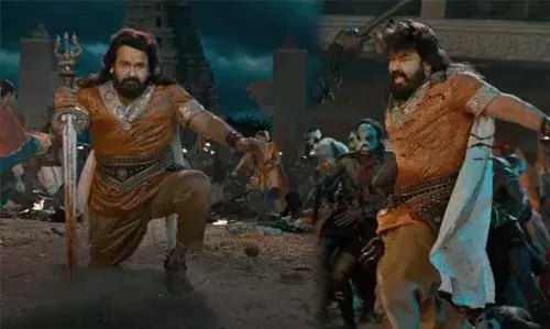 മോഹന്ലാല് ആദ്യമായി യോദ്ധാവിന്റെ ലുക്കില്; വൃഷഭ ടീസര് പുറത്ത് മോഹന്ലാല് ആദ്യമായി യോദ്ധാവിന്റെ ലുക്കില്; വൃഷഭ ടീസര് പുറത്ത്