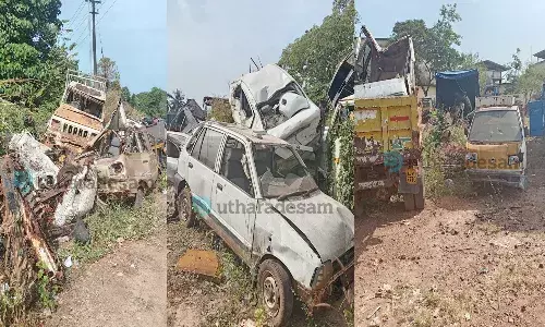 ഒടുവില്‍ പൊലീസ് സ്റ്റേഷന്‍ പറമ്പുകള്‍ ക്ലീനാവുന്നു: പിടിച്ചെടുത്ത വാഹനങ്ങള്‍ ലേലം ചെയ്യും