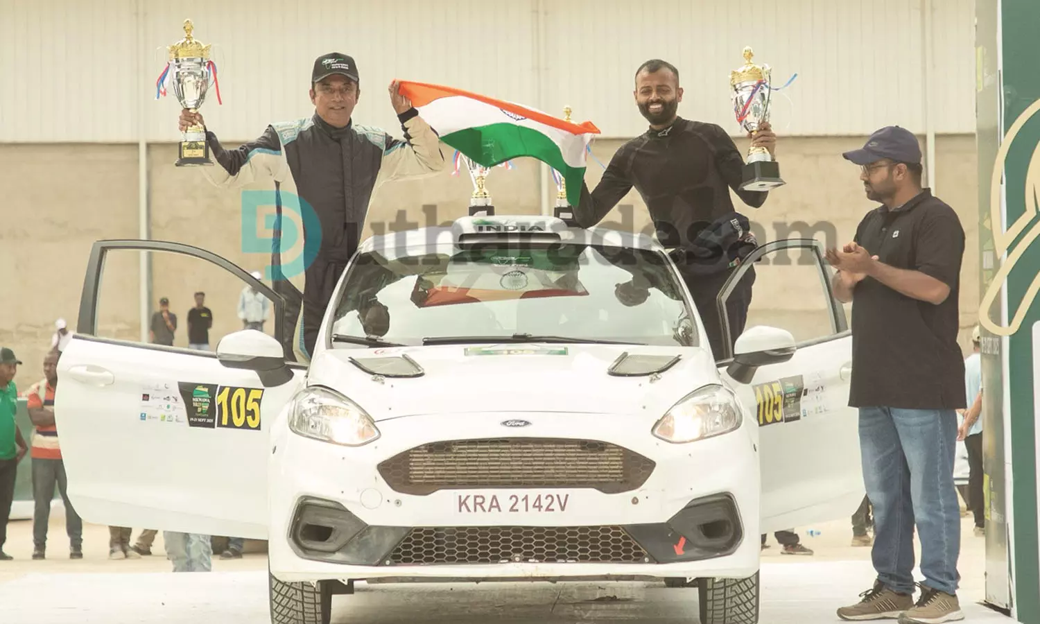 നൂറാം അന്താരാഷ്ട്ര റാലിയിലും മൂസാ ഷരീഫിന് മിന്നും ജയം; എ.ആര്‍.സി-3, എന്‍.ആര്‍.സി-3 വിഭാഗങ്ങളില്‍ ജേതാക്കള്‍