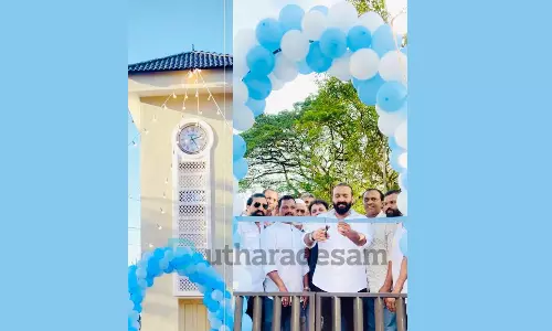 യഫാ തായലങ്ങാടി ഇടപ്പെട്ടു; നഗരത്തിന്റെ  അടയാളമായ ക്ലോക്ക് ടവറിന് പുതിയ സൗന്ദര്യം യഫാ തായലങ്ങാടി ഇടപ്പെട്ടു; നഗരത്തിന്റെ  അടയാളമായ ക്ലോക്ക് ടവറിന് പുതിയ സൗന്ദര്യം