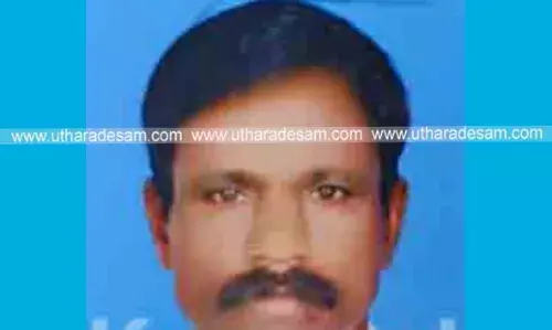 തോണിയില് ബോട്ടിടിച്ചതിനെ തുടര്ന്ന് കാണാതായ തൊഴിലാളിയുടെ മൃതദേഹം കണ്ടെത്തി തോണിയില് ബോട്ടിടിച്ചതിനെ തുടര്ന്ന് കാണാതായ തൊഴിലാളിയുടെ മൃതദേഹം കണ്ടെത്തി