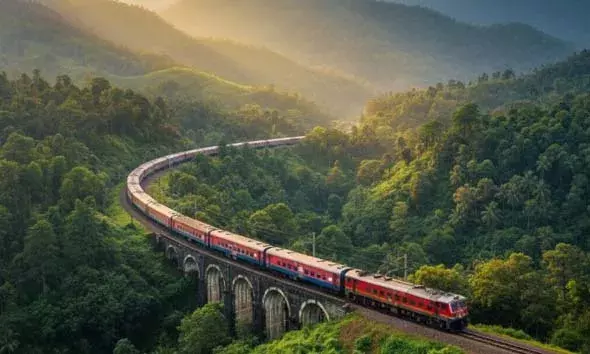 രാജ്യത്തെ ഏറ്റവും നീളം കൂടിയ ട്രെയിനില്‍ കയറി ഒരു യാത്ര പോയാലോ? 9 സംസ്ഥാനങ്ങളില്‍ കൂടി കടന്നു പോകാം