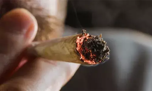 കഞ്ചാവ് ബീഡി വലിക്കുകയായിരുന്ന ആള്‍ പിടിയില്‍