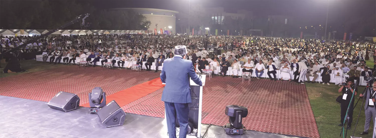 അവിസ്മരണീയം; ദുബായ് ജില്ലാ കെ.എം.സി.സിയുടെ ഹല കാസ്രോഡ് ഗ്രാന്റ് ഫെസ്റ്റ് ചരിത്രമായി