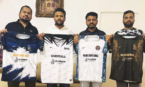 ഫാര്മ ക്രിക്കറ്റ് ലീഗ്: ജേഴ്സി പ്രകാശനം ചെയ്തു ഫാര്മ ക്രിക്കറ്റ് ലീഗ്: ജേഴ്സി പ്രകാശനം ചെയ്തു