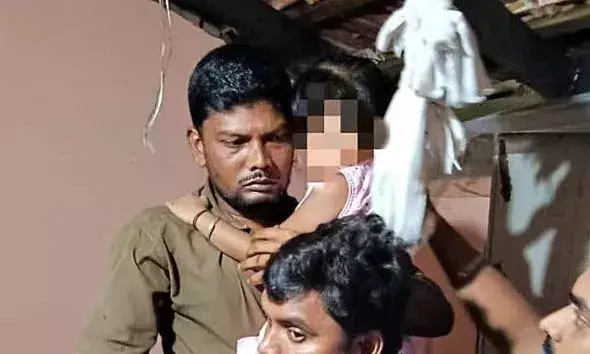 കുഞ്ഞിനൊപ്പം പിതാവിന്റെ ആത്മഹത്യാശ്രമം; 4 വയസ്സുകാരിയെ മുത്തച്ഛന്റെ സംരക്ഷണയിലേക്ക് അയച്ചു