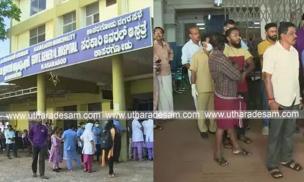 അടിയേറ്റ് പരിക്കേറ്റ് ചികിത്സ തേടിയെത്തിയ യുവാവിനെ പരിശോധിക്കുന്നതിനിടെ വീണ്ടും അക്രമം; സ്റ്റൂള് ഡോക്ടറുടെ കാലില് വീണു അടിയേറ്റ് പരിക്കേറ്റ് ചികിത്സ തേടിയെത്തിയ യുവാവിനെ പരിശോധിക്കുന്നതിനിടെ വീണ്ടും അക്രമം; സ്റ്റൂള് ഡോക്ടറുടെ കാലില് വീണു