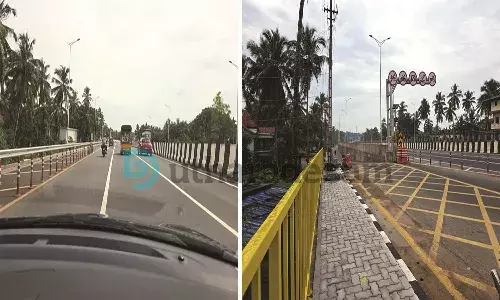 ദേശീയപാതയില് അപകടഭീതി ഒഴിയുന്നില്ല; പരിഹാര നടപടികളുമില്ല ദേശീയപാതയില് അപകടഭീതി ഒഴിയുന്നില്ല; പരിഹാര നടപടികളുമില്ല