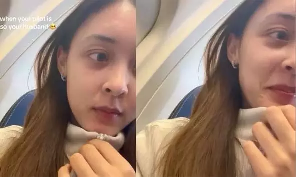 വിമാനത്തില് തന്റെ ഭാര്യയും ഉണ്ടെന്ന് പൈലറ്റിന്റെ അനൗണ്സ്മെന്റ്; കയ്യടിച്ച് യാത്രക്കാര്; പിന്നീട് സംഭവിച്ചത് ഹൃദയം കുളിര്പ്പിക്കുന്ന കാഴ്ചകള് വിമാനത്തില് തന്റെ ഭാര്യയും ഉണ്ടെന്ന് പൈലറ്റിന്റെ അനൗണ്സ്മെന്റ്; കയ്യടിച്ച് യാത്രക്കാര്; പിന്നീട് സംഭവിച്ചത് ഹൃദയം കുളിര്പ്പിക്കുന്ന കാഴ്ചകള്