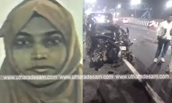 ഥാര് ജീപ്പിന്റെ പിറകില് ആള്ട്ടോ കാറിടിച്ച് വീട്ടമ്മ മരിച്ചു; നാല് പേര്ക്ക് പരിക്ക് ഥാര് ജീപ്പിന്റെ പിറകില് ആള്ട്ടോ കാറിടിച്ച് വീട്ടമ്മ മരിച്ചു; നാല് പേര്ക്ക് പരിക്ക്