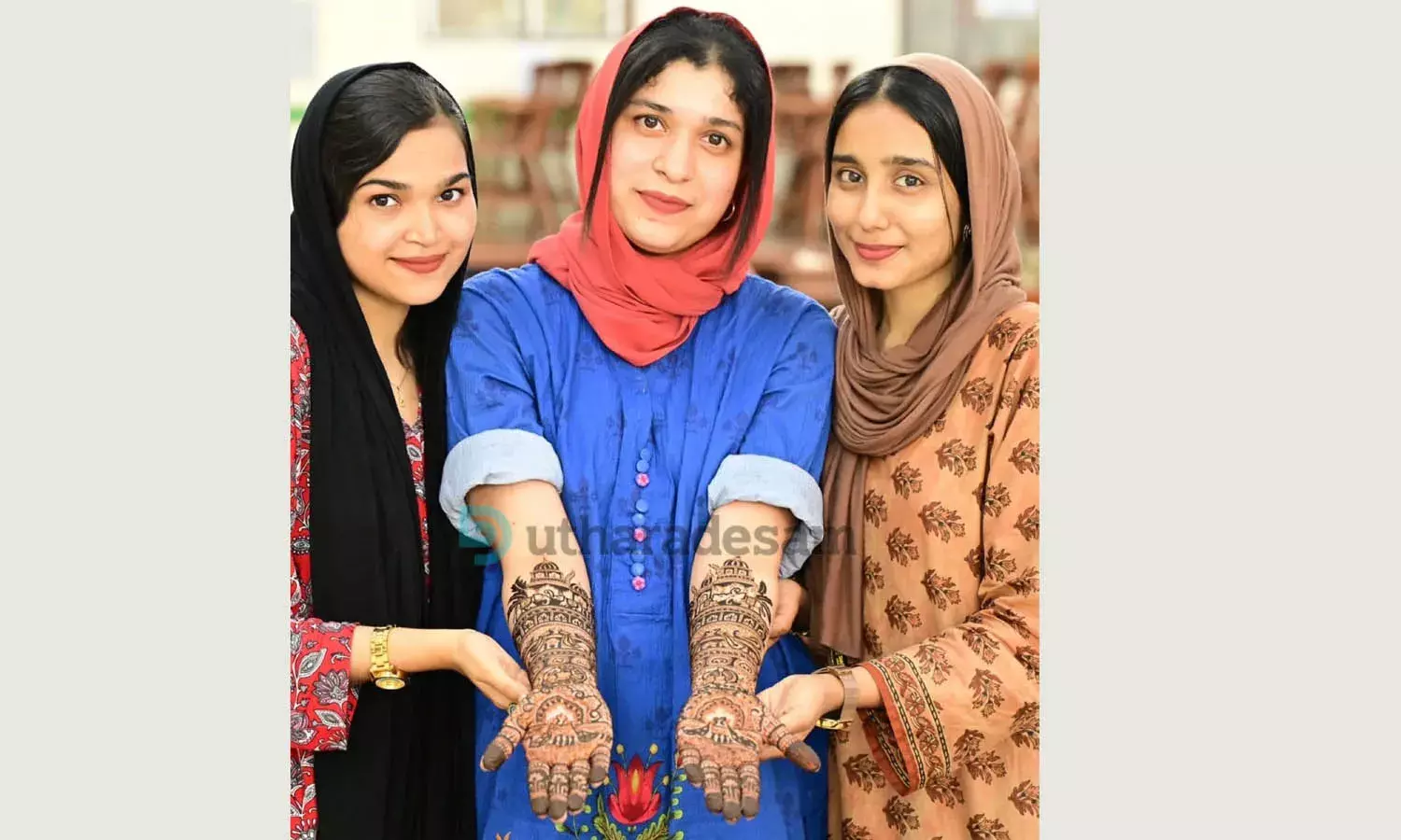 മെഹന്തി മത്സരത്തില്‍ മൂന്നാമതും ഒന്നാം സ്ഥാനം