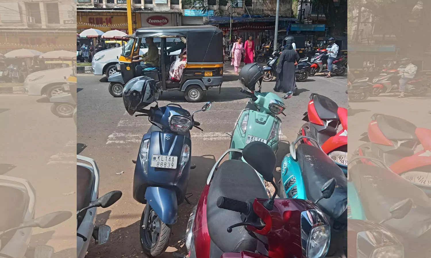 സീബ്രാലൈന്‍ മാഞ്ഞു; നഗരത്തില്‍  വാഹനങ്ങള്‍ വേഗത കുറക്കുന്നില്ലെന്ന് പരാതി