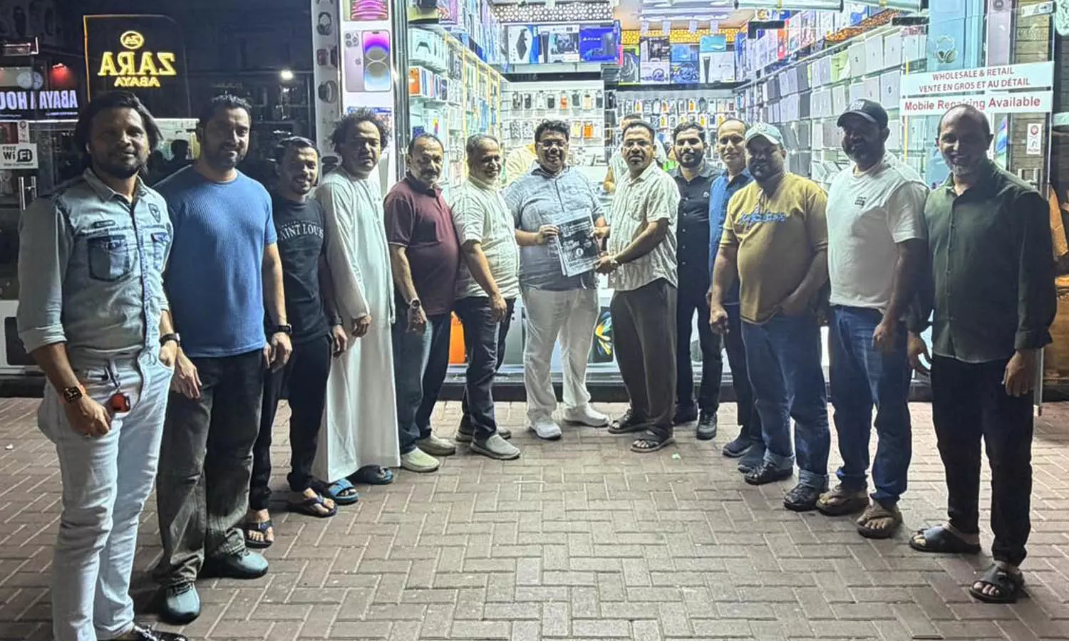 വോട്ടഭ്യര്‍ത്ഥനയുമായി ദുബായിലും പ്രചാരണം