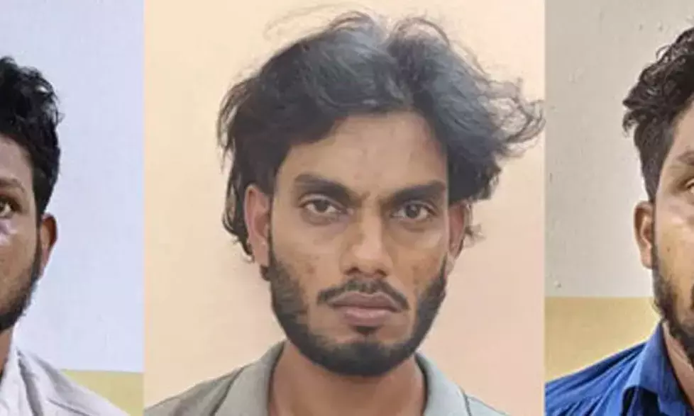 കാറില്‍ എം.ഡി.എം.എ കടത്തുന്നതിനിടെ  തലപ്പാടിയില്‍ മൂന്നുപേര്‍ പിടിയില്‍