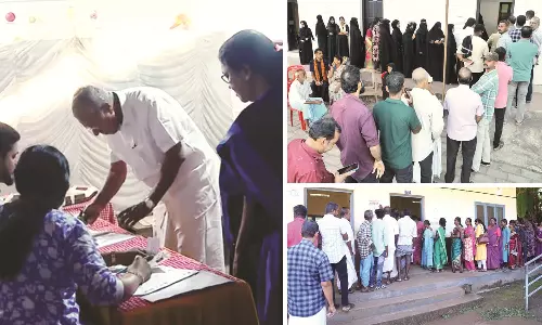 വടക്കന് കേരളം വിധിയെഴുതുന്നു വടക്കന് കേരളം വിധിയെഴുതുന്നു