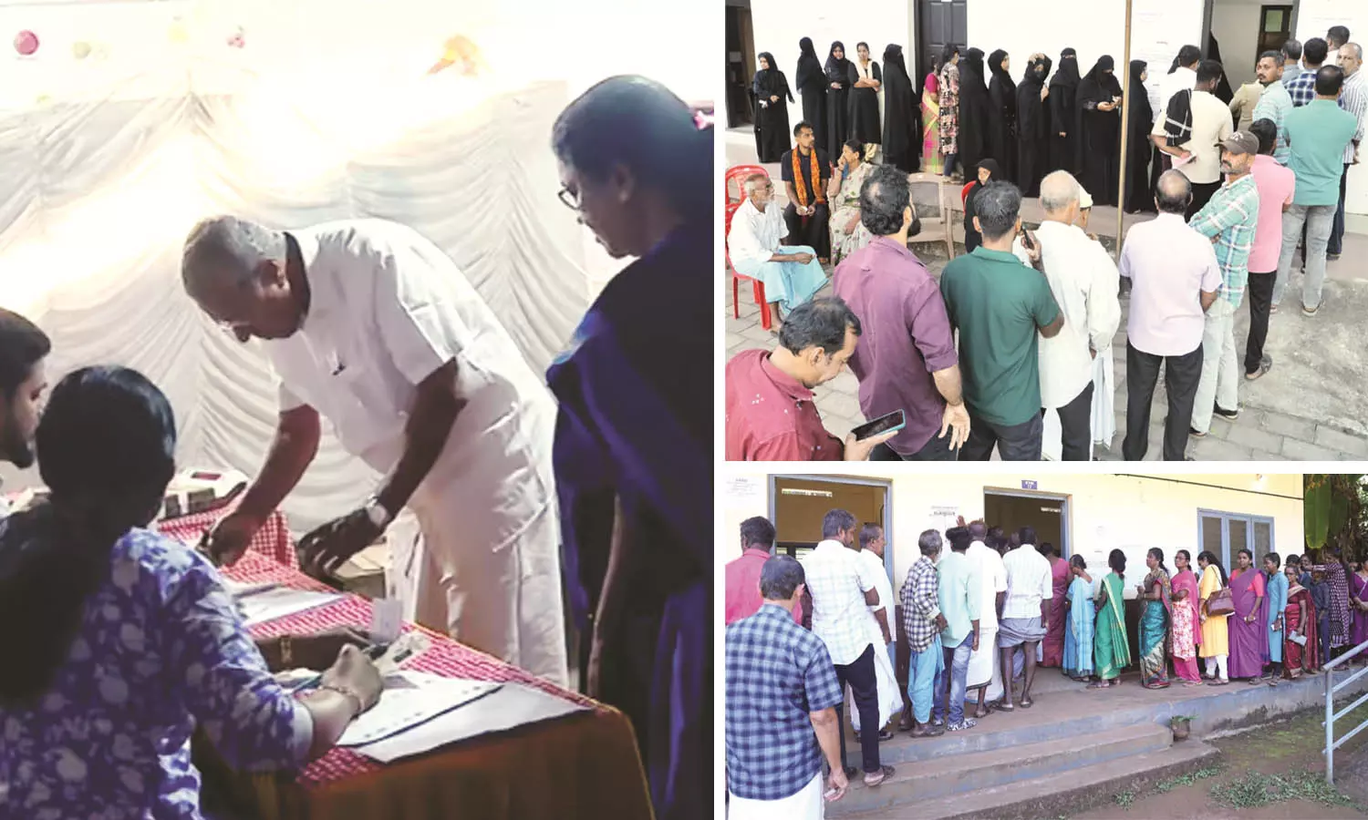 വടക്കന് കേരളം വിധിയെഴുതുന്നു വടക്കന് കേരളം വിധിയെഴുതുന്നു