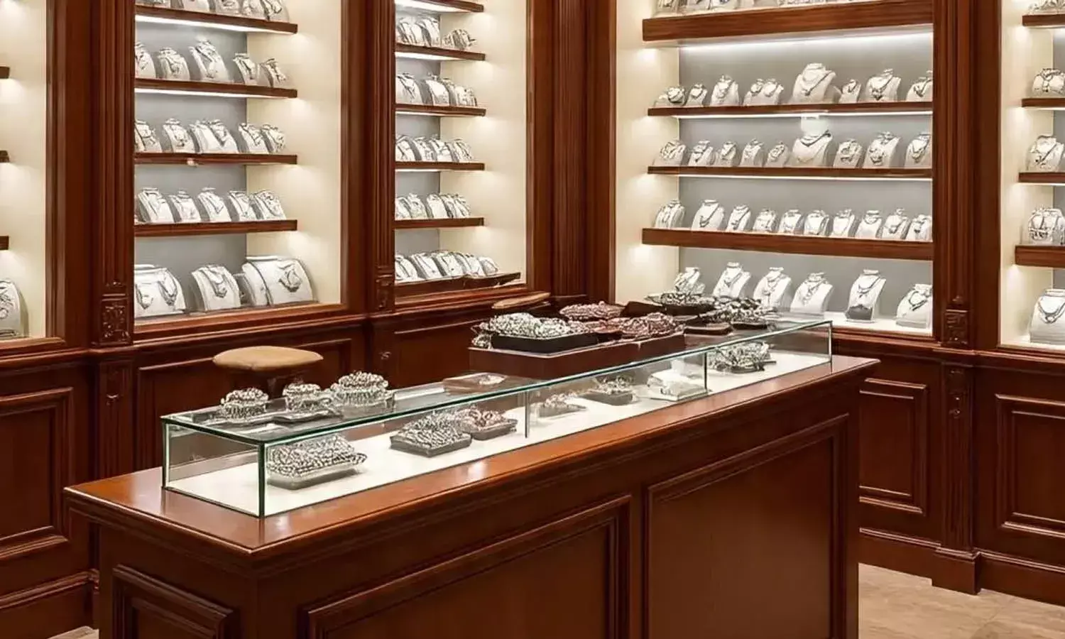 ജ്വല്ലറിയില്‍ നിന്ന് സ്വര്‍ണ്ണമോതിരം  മോഷ്ടിച്ച് യുവതി മുങ്ങി