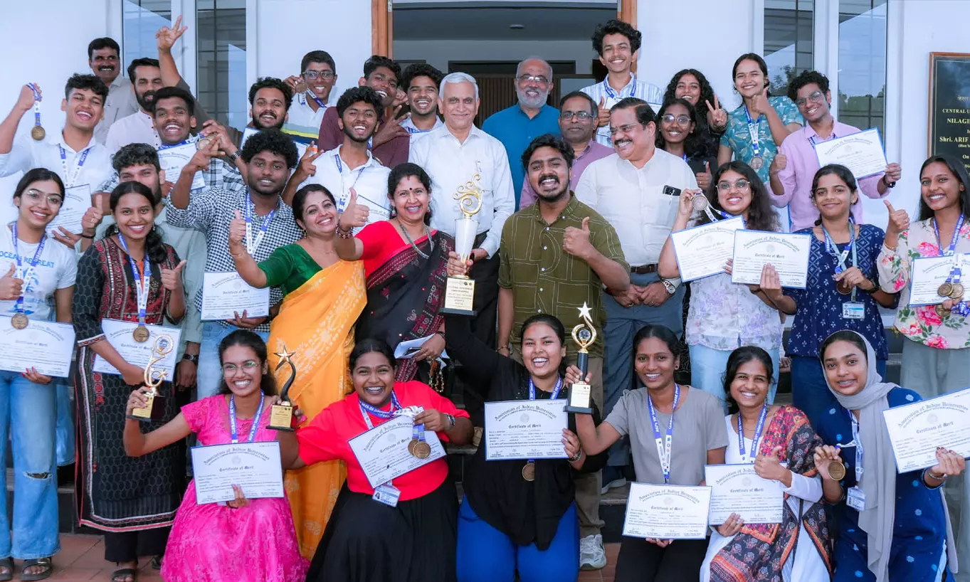 സൗത്ത് സോണ്‍ യൂത്ത് ഫെസ്റ്റിവലില്‍ തിളങ്ങി പെരിയ കേന്ദ്ര സര്‍വകലാശാല