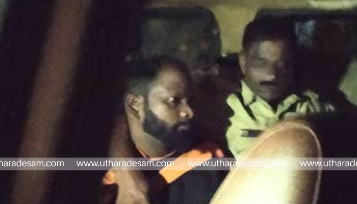 ക്ഷേത്രത്തില്‍ നിന്ന് ഭണ്ഡാരവും വീട്ടുമുറ്റത്തുനിന്ന് ബൈക്കും കവര്‍ന്ന കേസില്‍ വി.എച്ച്.പി നേതാവ് അറസ്റ്റില്‍