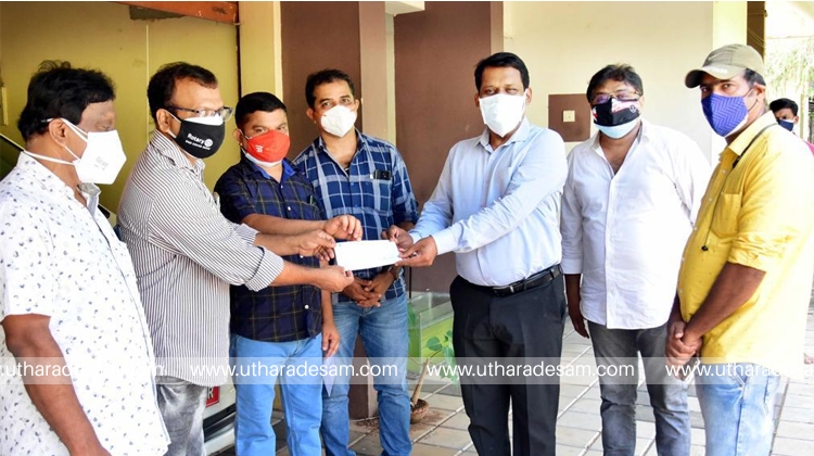 എന്‍ എച്ച് അന്‍വര്‍ അഞ്ചാം ഓര്‍മ ദിനത്തില്‍ മുഖ്യമന്ത്രിയുടെ ദുരിതാശ്വാസ നിധിയിലേക്ക് ഒരു ലക്ഷം രൂപ നല്‍കി സി.ഒ.എ.