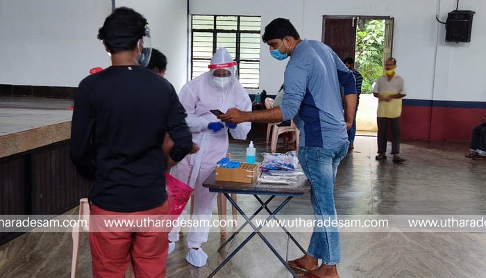 തലപ്പാടിയില്‍ കോവിഡ് പരിശോധനക്ക് ആരോഗ്യവകുപ്പ് വിപുലമായ സൗകര്യങ്ങള്‍ ഒരുക്കി