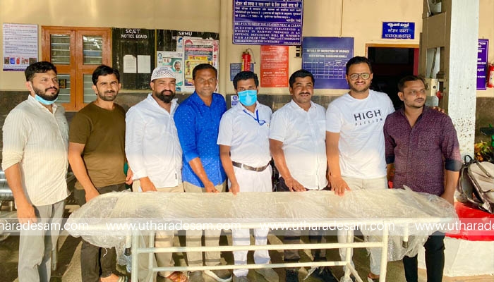 റെയില്‍വേ സ്റ്റേഷനിലേക്ക് യഫാ ചാരിറ്റി സ്ട്രക്ച്ചര്‍ നല്‍കി