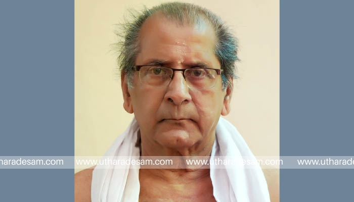 കെ.യു ദാമോദര തന്ത്രി അന്തരിച്ചു