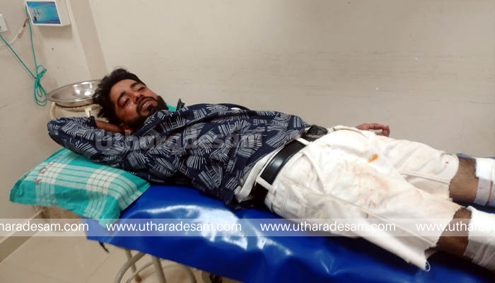 സ്‌കൂട്ടറുകള്‍ കൂട്ടിയിടിച്ച് യുവാവിന് പരിക്ക്