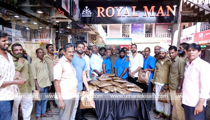 ഓട്ടോ ഡ്രൈവര്‍മാര്‍ക്കും ചുമട്ടുതൊഴിലാളികള്‍ക്കും പെരുന്നാള്‍ സമ്മാനവുമായി റോയല്‍മാന്‍ മാതൃകയായി