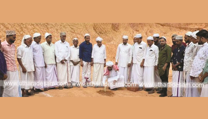 ക്വാര്‍ട്ടേഴ്‌സിന്റെ ശിലാസ്ഥാപനം നടത്തി