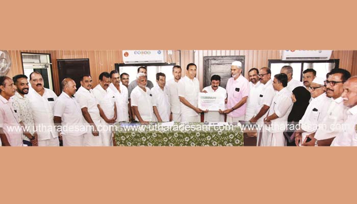 കാസര്‍കോട് സി.എച്ച് സെന്ററിന് മുസ്ലിം ലീഗ് 22,89,251 രൂപ കൈമാറി